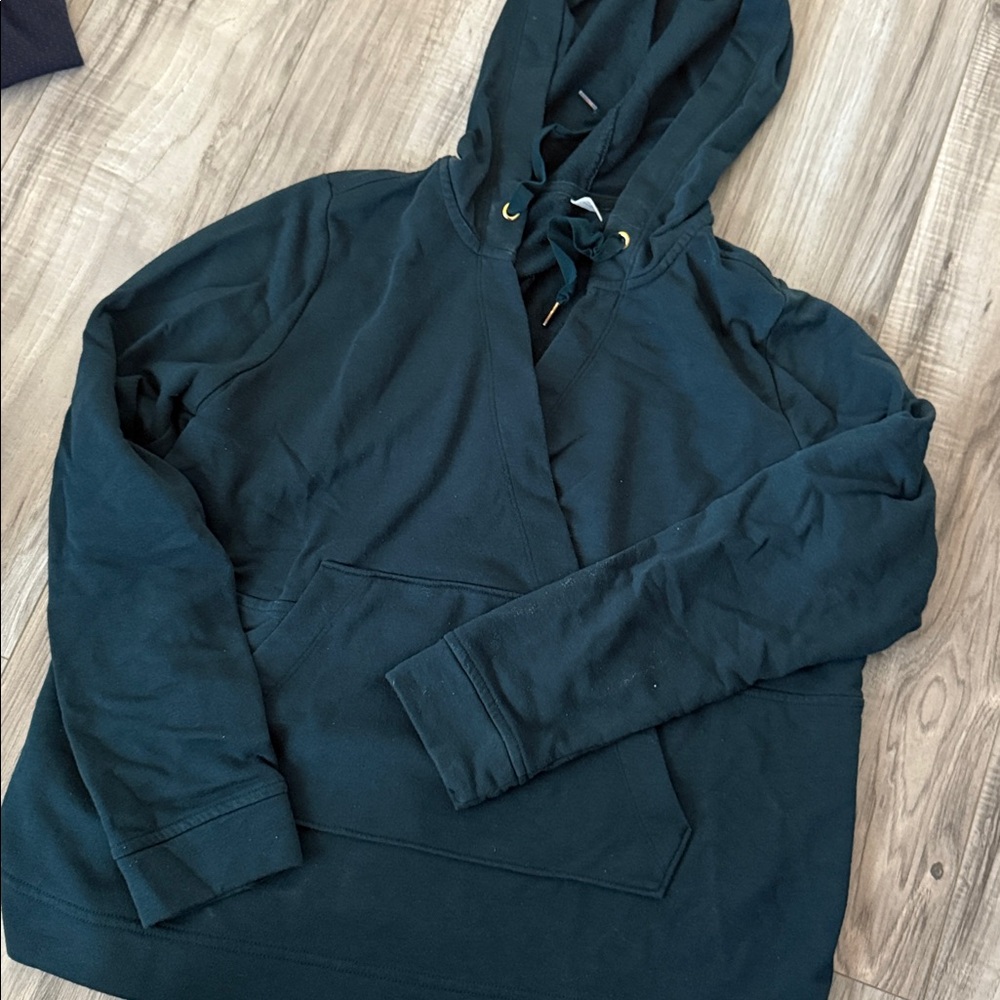 Old Navy dark teal Hoodie with Drawstrings